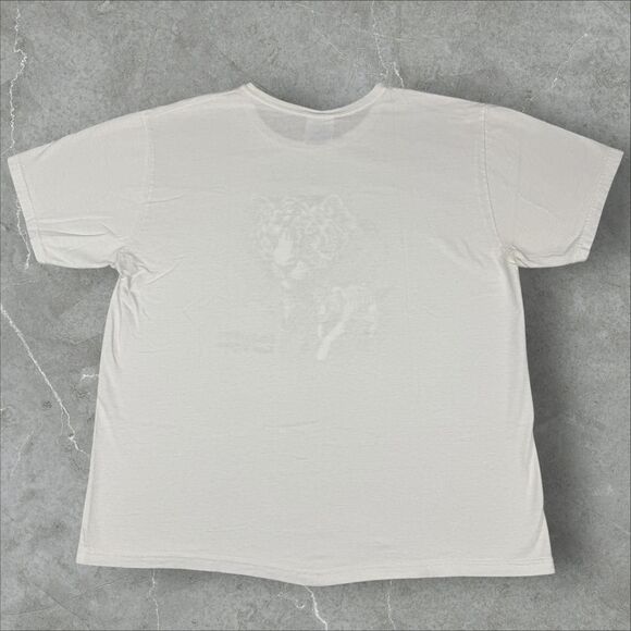 Vintage Y2K Extinction is Forever White Tiger Las Vegas Destination Shirt Large - Picture 7 of 8